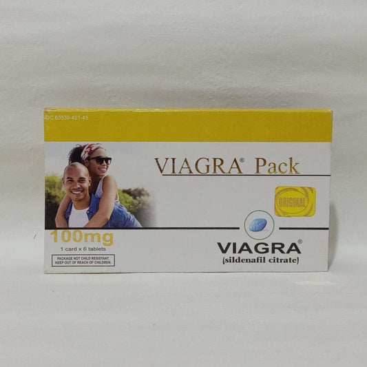 Viagra Pack 100mg 6 Tablets