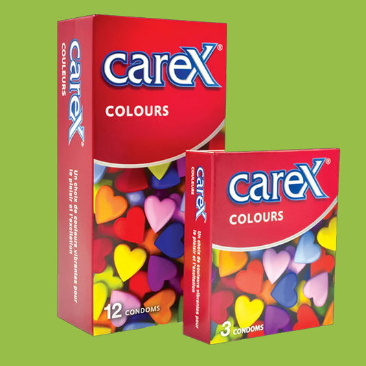 Carex Colours Condoms 12 Piece