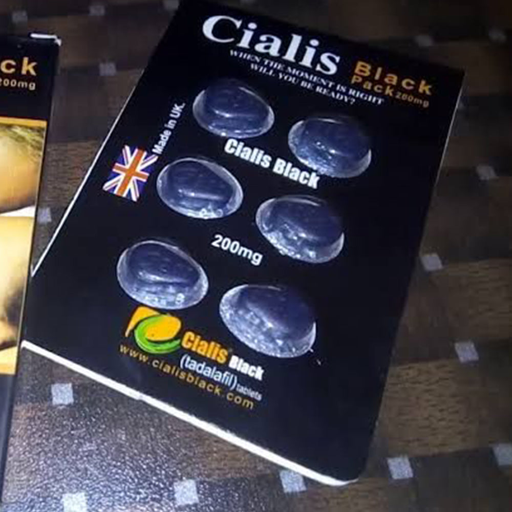 Cialis Black 200mg 6 Tablets