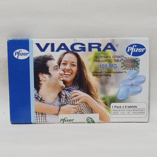 Viagra 100mg 6 Tablets