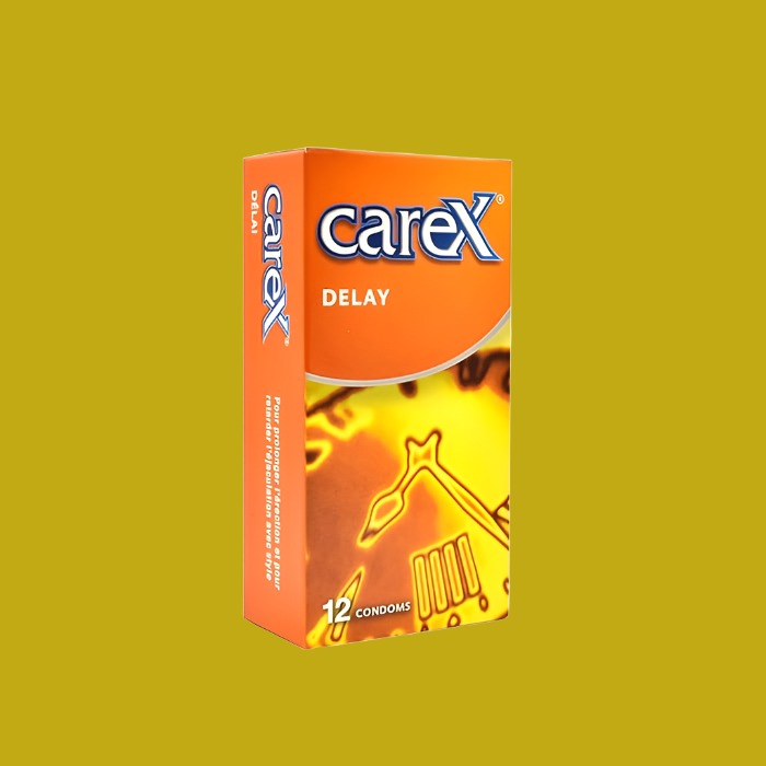 Carex Delay Condoms 12 Piece