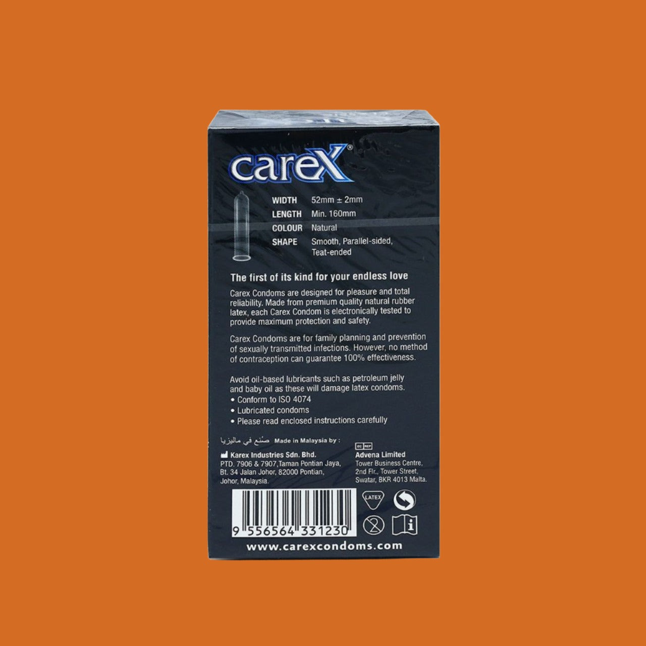 Carex Classic Condoms 12 Piece