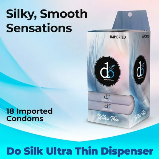 DO Silk Ultra Thin Condom 18 Pcs Dispenser Range