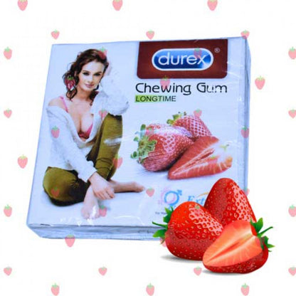 Durex CHEWING GUM Long Time For Male & Female  4 GUM