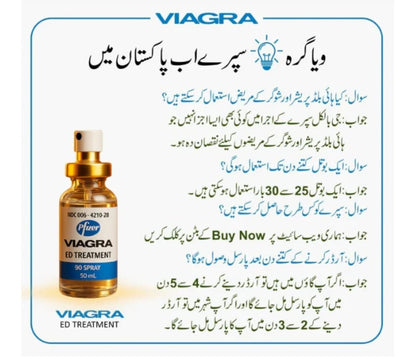 Pfizer Viagra Delay Longtime Enhanced Spray For Men 40ML
