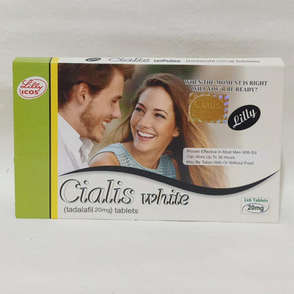 Cialis White Lilly 20mg 6 Tablets