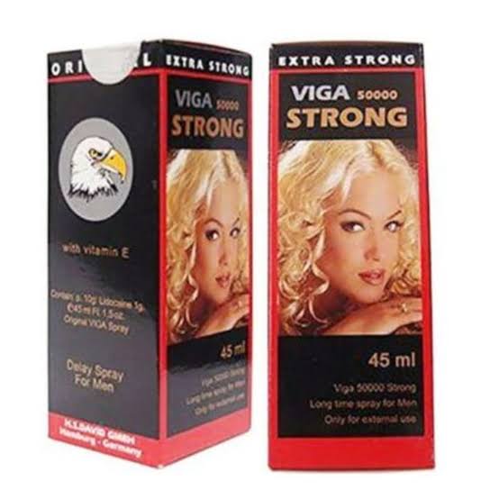 Extra strong viga 50000 spray 45ml with vitamin-E