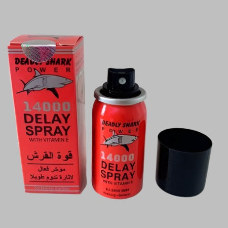 Deadly Shark 14000 Delay Spray For Men