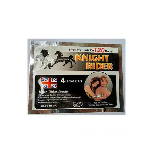 Knight Rider Timing Tablets For Men- 4 Tabs