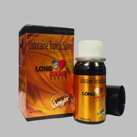 Long Drive Lidocaine Topical Delay Spray