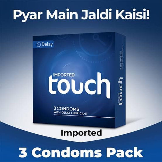 Touch Delay Condom – Timing Condoms 3’S
