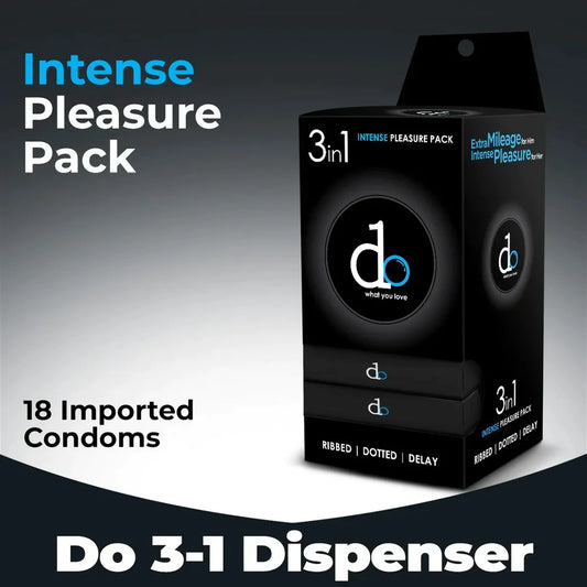 Do 3 in 1 Condom 18 Pcs Dispenser Range
